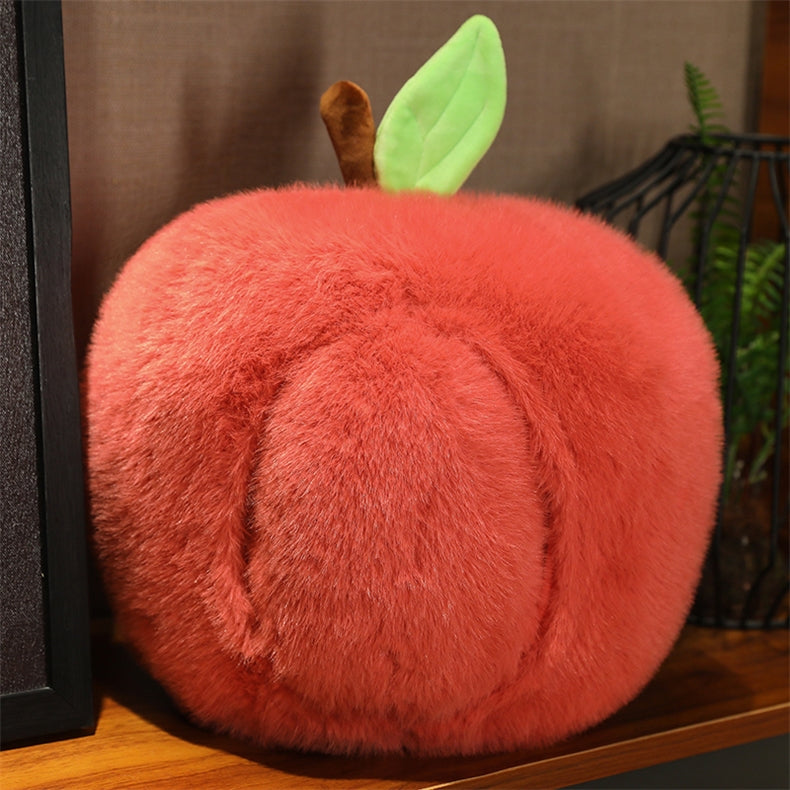🦔 Cute Hedgehog Hidden in Apple Plush Doll 🍎 Soft Home Decor