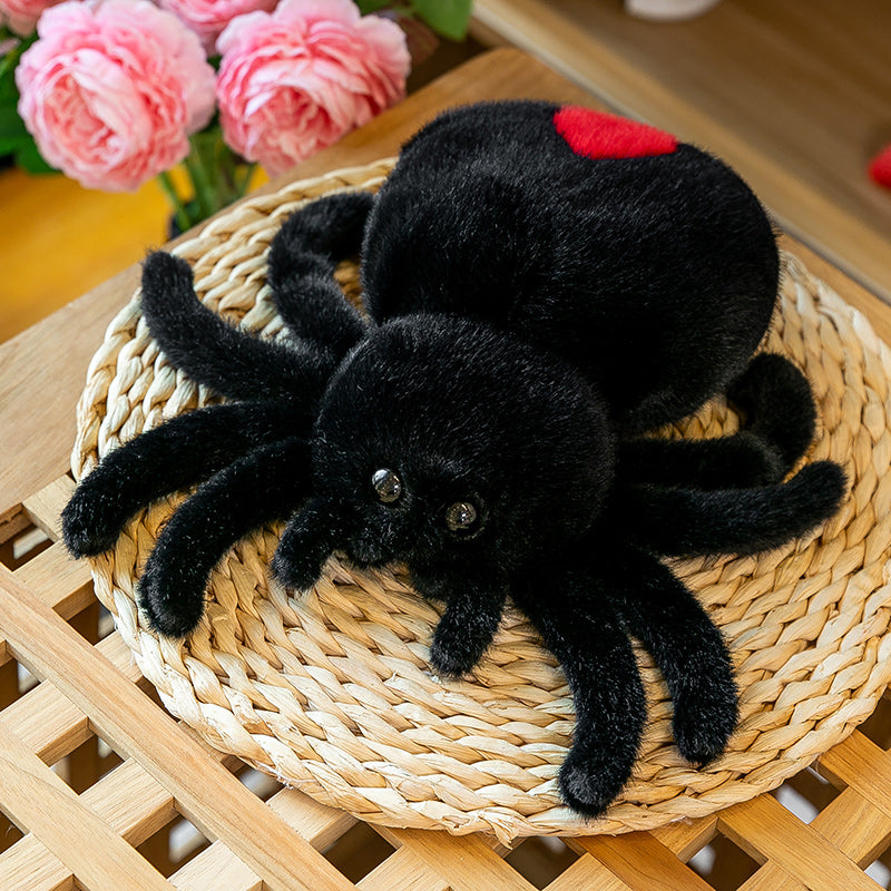 25CM Halloween Plush Toys Realistic Spider