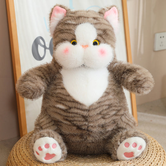 Adorable Bobo Cat Plush Toy - Soft and Cuddly Stuffed Animal for Kids and Cat Lovers